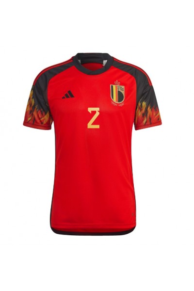Fotbalové Dres Belgie Toby Alderweireld #2 Domácí Oblečení MS 2022 Krátký Rukáv